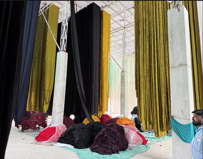 Finished dyed fabrics